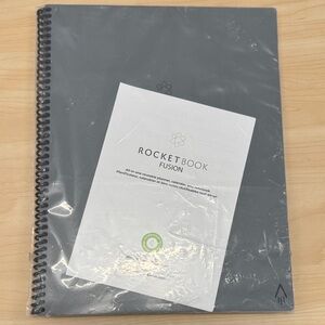 Rocketbook Fusion Reusable Notebook - Black
